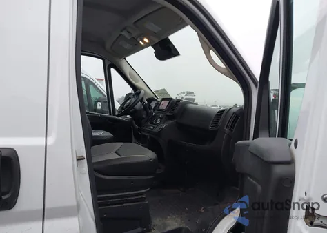 2025 Ram Promaster 2500 Tradesman High Roof 159 Wb W/Pass Seat z USA, uszkodzony, nr VIN 3C6LRVDG8SE513358